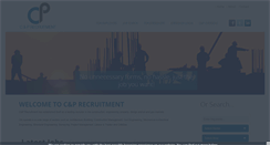 Desktop Screenshot of cprecruitment.co.uk